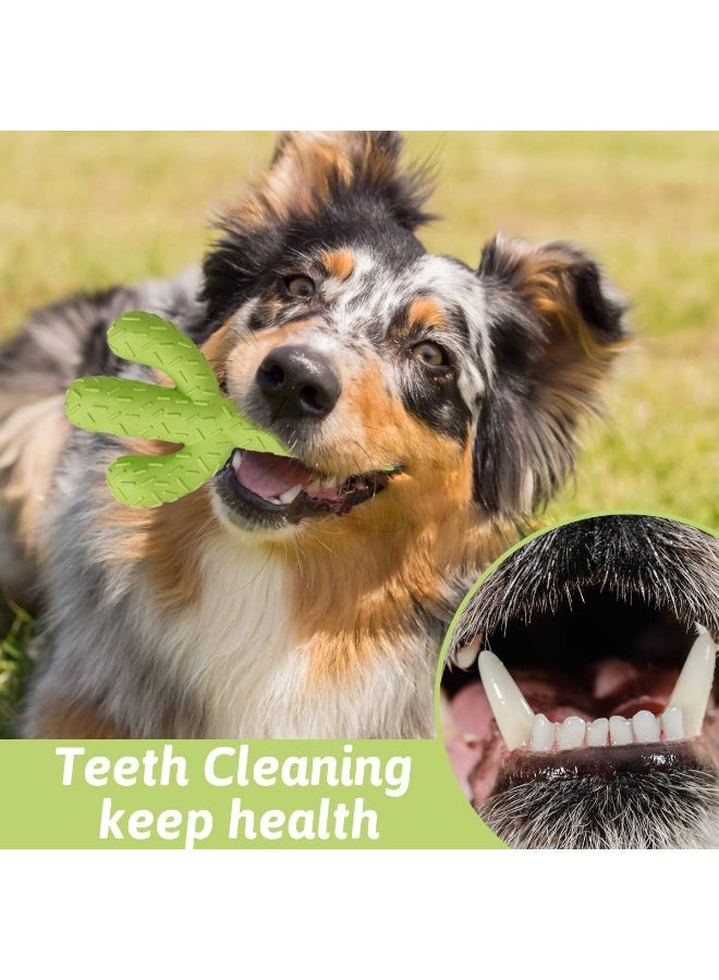 ألعاب المضغ الكلب , ألعاب الكلب المطاطية المتينة للمضغين العدوانيين , ألعاب الكاكتوس الصعبة للتدريب وتنظيف الأسنان , ألعاب الكلب التفاعلية للكلب المتوسط / الكبير - Image 4